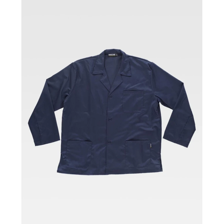Bata de trabajo con cierre de botones B7200 - Workteam