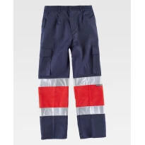 Pantalón de trabajo Combinado Alta Visibilidad C4057 - Workteam