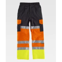Pantalón de trabajo Combinado Alta Visibilidad C3216 - Workteam