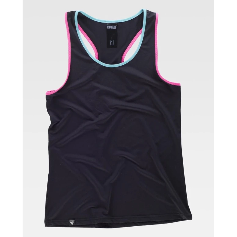 Camiseta deportiva stretch para mujer S7520 - Workteam
