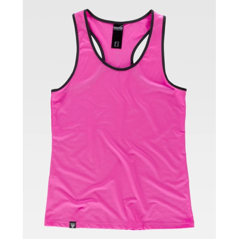Camiseta deportiva stretch para mujer S7520 - Workteam