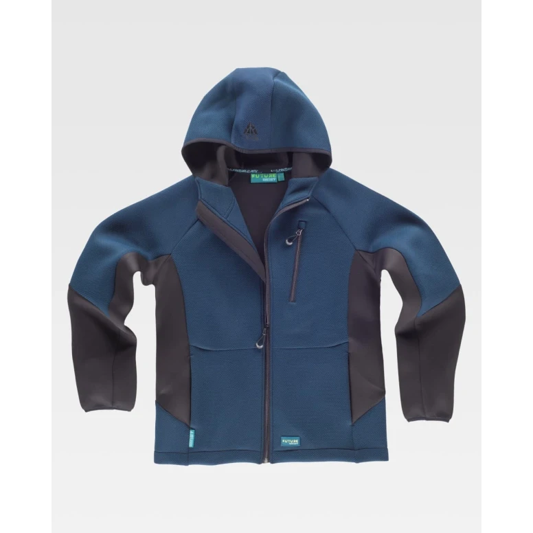 Chaqueta de trabajo con capucha y cremallera WF2605 - Workteam