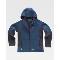 Chaqueta de trabajo con capucha y cremallera WF2605 - Workteam