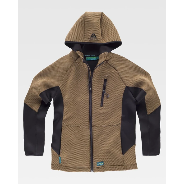 Chaqueta de trabajo con capucha y cremallera WF2605 - Workteam