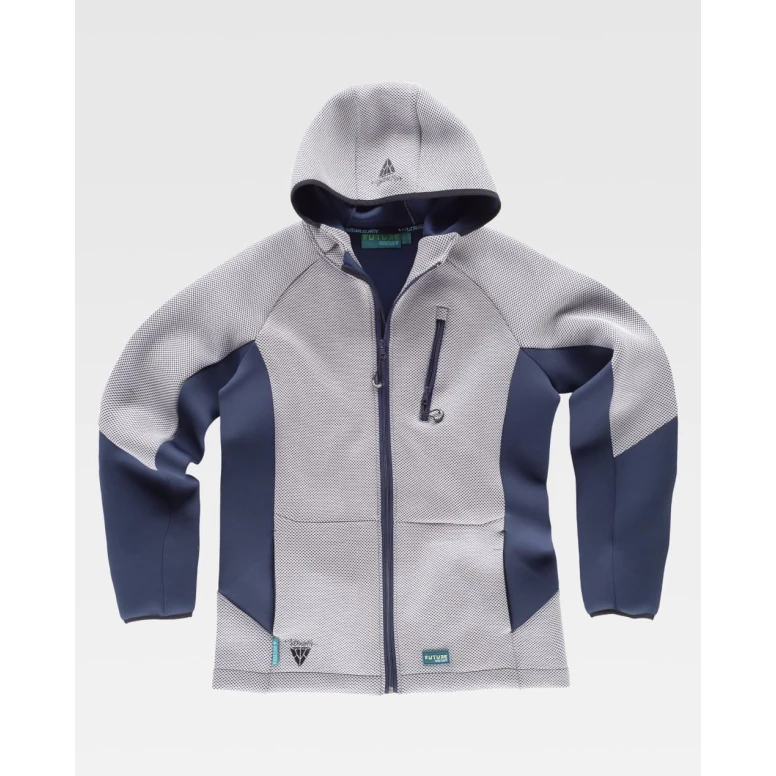 Chaqueta de trabajo con capucha y cremallera WF2605 - Workteam