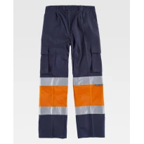 Pantalón de trabajo Combinado Alta Visibilidad C4019 - Workteam