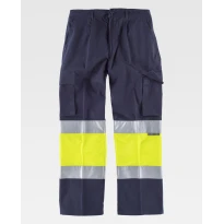 Pantalón de trabajo Combinado Alta Visibilidad C4019 - Workteam