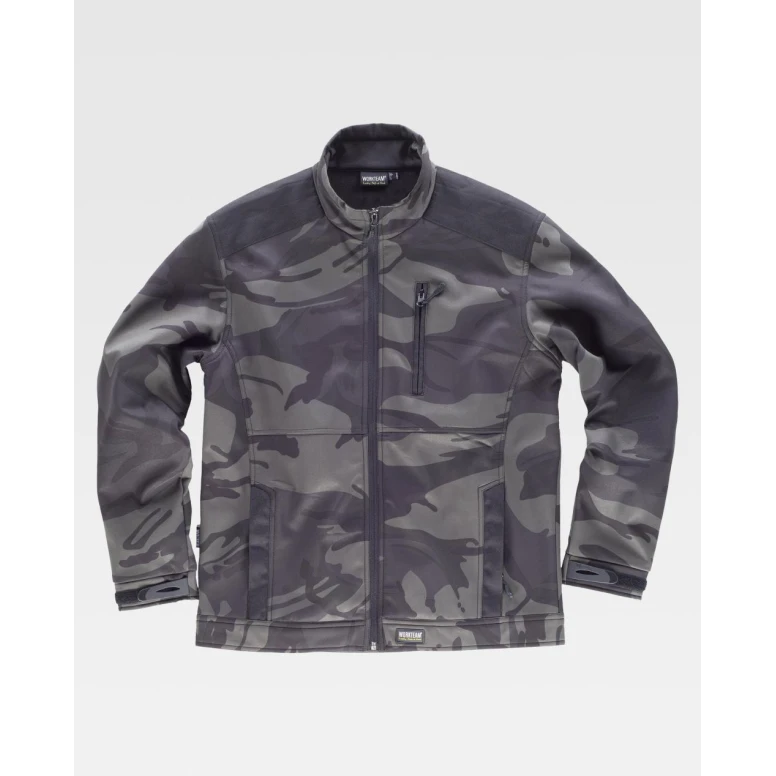 Chaqueta de trabajo Camuflaje Stretch S8510 - Workteam