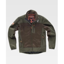 Chaqueta de trabajo Workshell Tejido delantero Caza S8650 - Workteam