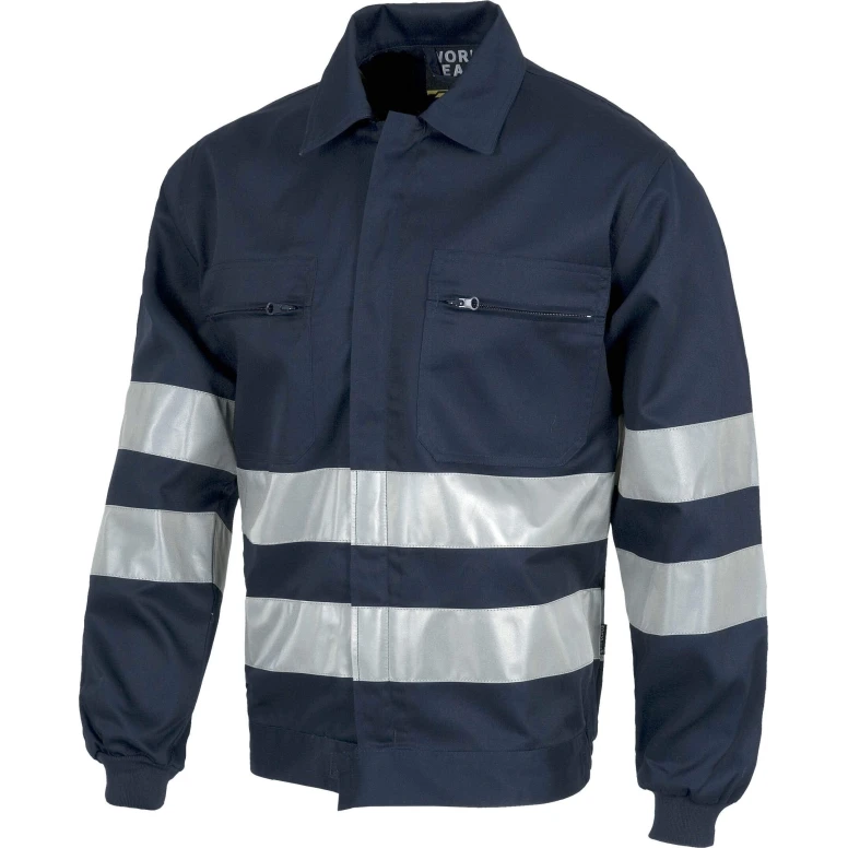 Chaqueta de trabajo Alta Visibilidad de algodón 35% - Workteam B1107