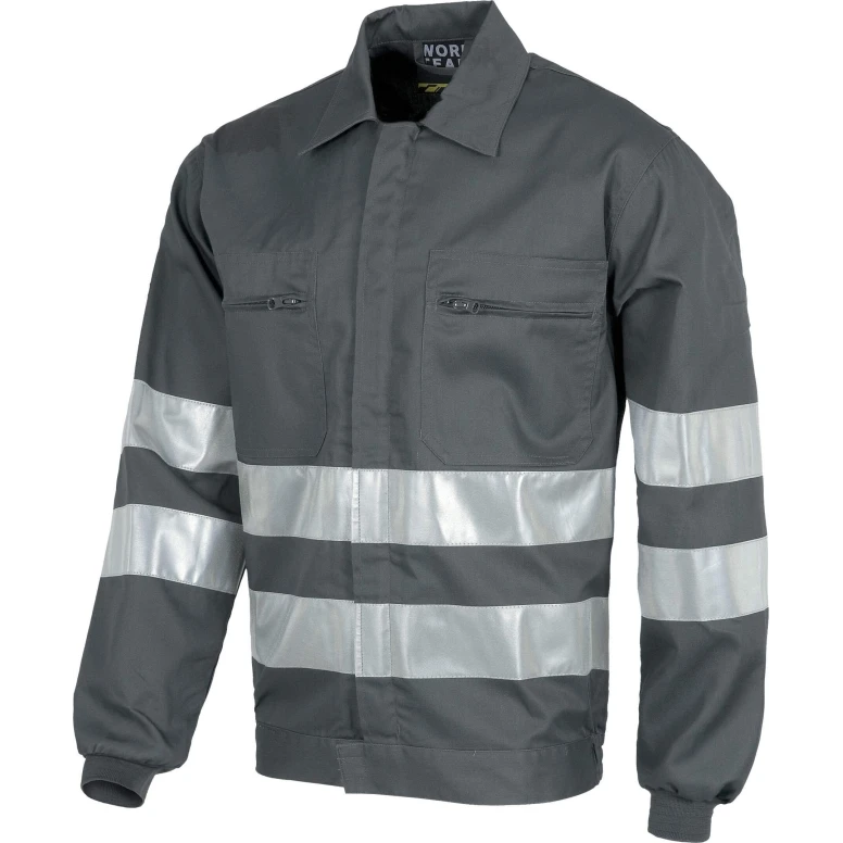 Chaqueta de trabajo Alta Visibilidad de algodón 35% - Workteam B1107