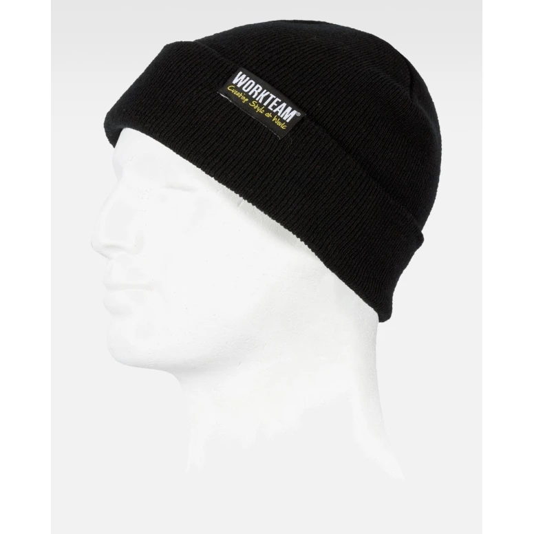 Gorro de punto con vuelta inferior WFA910 - Workteam
