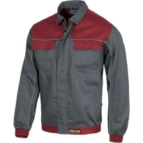 Chaqueta de trabajo de verano multibolsillos con cremallera de nylon oculta - Workteam 2