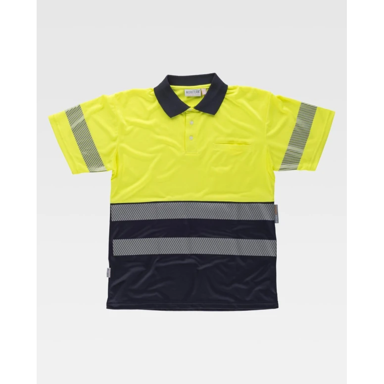 Polo de trabajo de manga corta Alta Visibilidad C3890 - Workteam