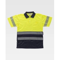 Polo de trabajo de manga corta Alta Visibilidad C3890 - Workteam
