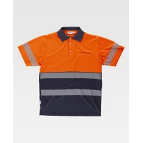 Polo de trabajo de manga corta Alta Visibilidad C3890 - Workteam