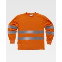 Camiseta de trabajo M/L con bandas Alta Visibilidad C3933 - Workteam