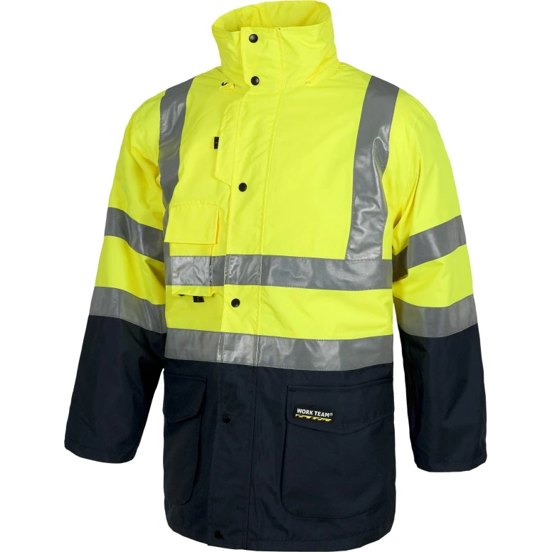 Parka Chaqueta de Alta Visibilidad 5 en 1 - C3735 Workteam