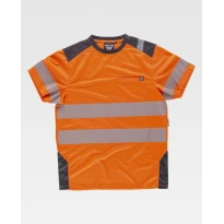 Camiseta de trabajo de manga corta Alta Visibilidad C9241 - Workteam