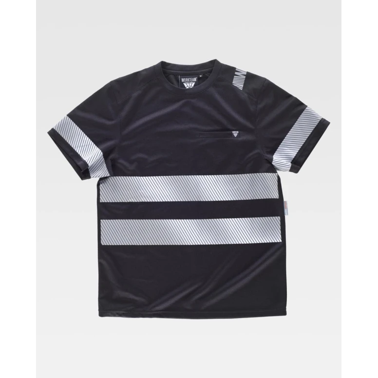 Camiseta de trabajo de manga corta Alta Visibilidad C9243 - Workteam