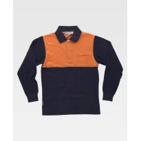 Polo de trabajo de manga larga Alta Visibilidad C3842 - Workteam
