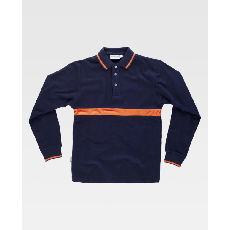Polo de trabajo Combinada de manga larga C3852 - Workteam