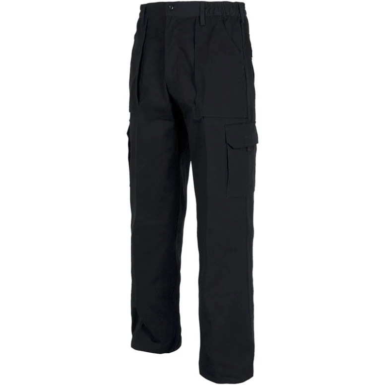 Pantalones multibolsillos de algodón de alta resistencia con refuerzos - Workteam