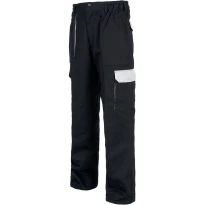 Pantalones de trabajo multibolsillos combinados de algodón ad alta resistenza - Workteam
