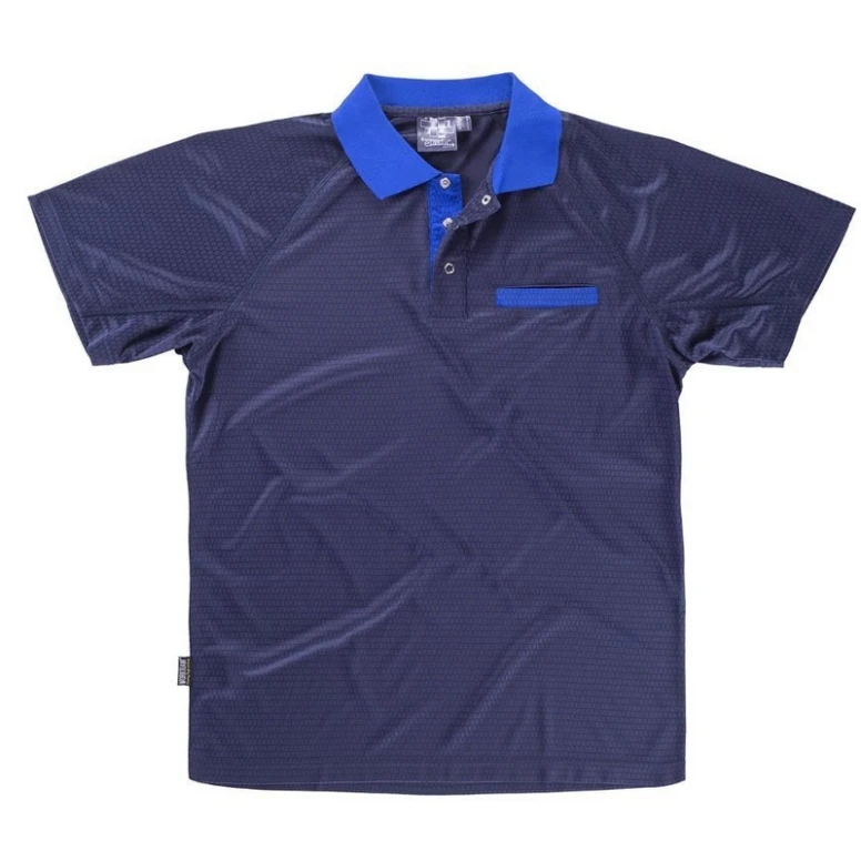 Polo de trabajo de poliéster de manga corta - Workteam