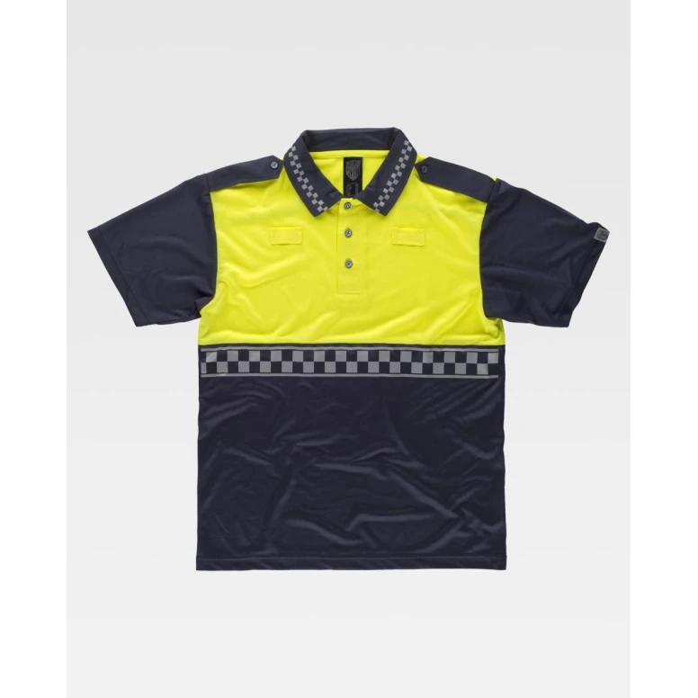 Polo de trabajo de manga corta Alta Visibilidad C3855 - Workteam