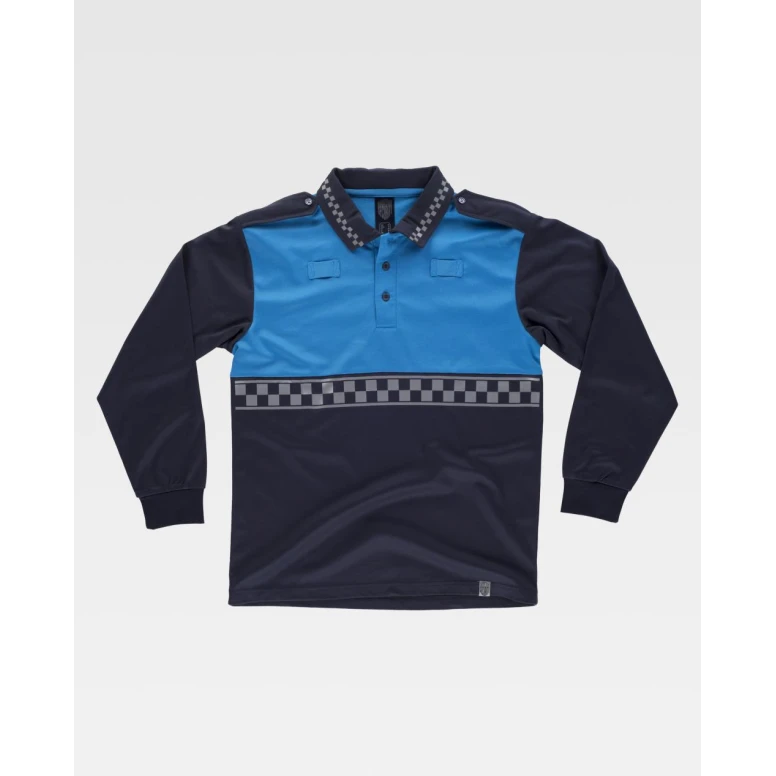 Polo de trabajo de manga larga Alta Visibilidad C3856 - Workteam