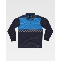 Polo de trabajo de manga larga Alta Visibilidad C3856 - Workteam