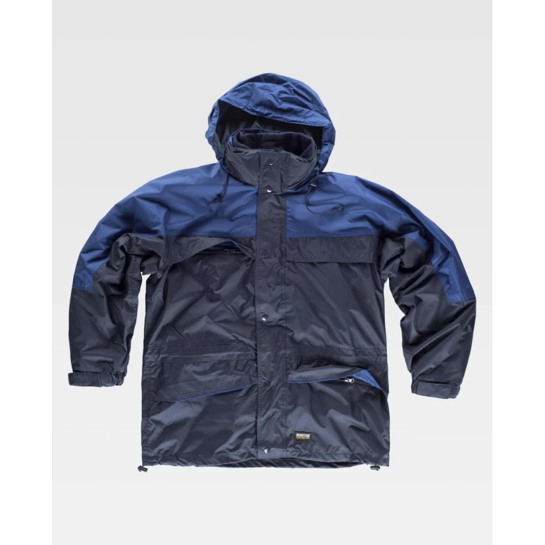 Parka de trabajo Bicolor Impermeable S1100 - Workteam