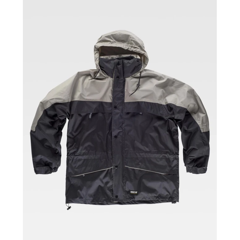 Parka de trabajo Bicolor Impermeable S1100 - Workteam