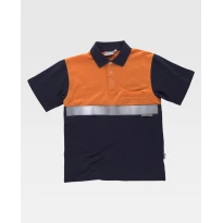 Polo de trabajo 100% Algodón Alta Visibilidad C3841 - Workteam