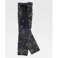 Pantalones de trabajo Mimetizados multibolsillos S8515 - Workteam