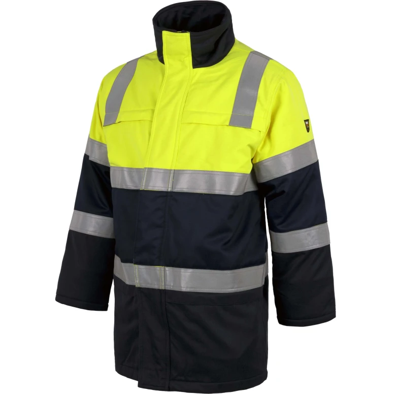 Para de Alta Visibilidad Ignífuga Antiestática para soldadura y arco eléctrico - B3791 Workteam