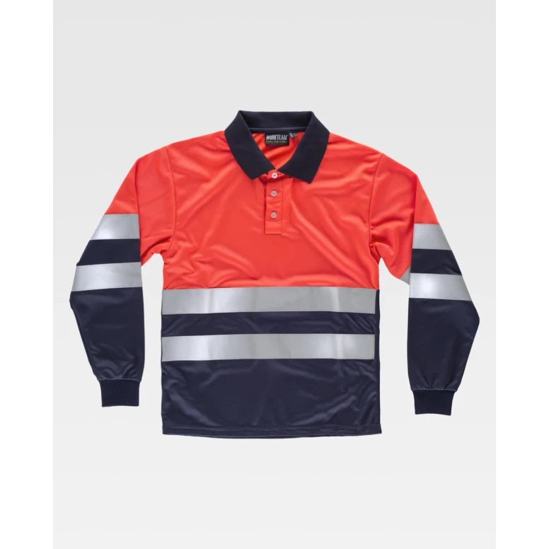 Polo de trabajo Alta Visibilidad M/L C3877 - Workteam