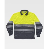 Polo de trabajo Combinado Alta Visibilidad C3870 - Workteam 2