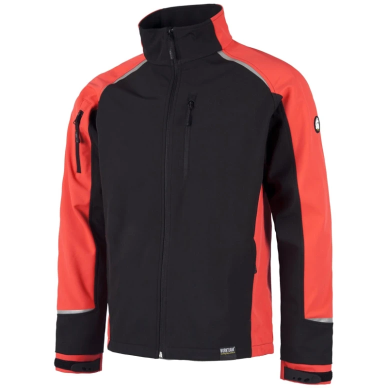 Chaqueta Workshell multibolsillos ligera con malla interior - Workteam
