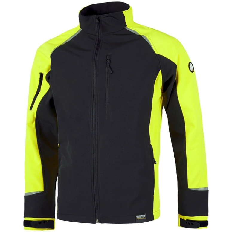 Chaqueta Workshell multibolsillos ligera con malla interior - Workteam