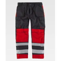Pantalón de trabajo multibolsillos Alta Visibilidad C2914 - Workteam