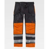 Pantalón de trabajo multibolsillos Alta Visibilidad C2914 - Workteam