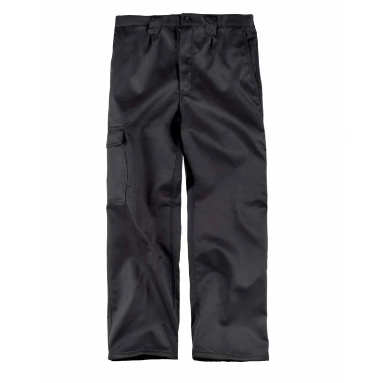Pantalones de trabajo invernali multibolsillos con tejido de forro polar - Workteam