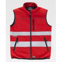 Chaleco de trabajo Workshell Stretch Alta Visibilidad C2922 - Workteam