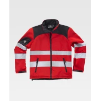 Chaqueta de trabajo Workshell Ripstop Stretch Alta Visibilidad C2931 - Workteam