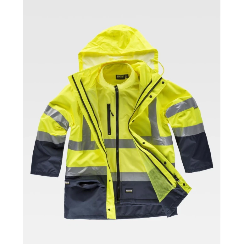 Parka de trabajo Alta Visibilidad C3745 - Workteam