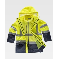 Parka de trabajo Alta Visibilidad C3745 - Workteam