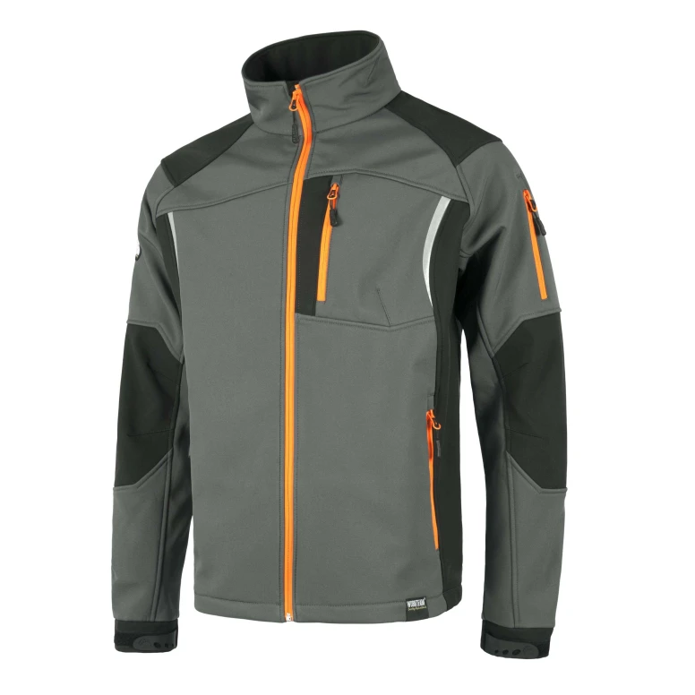 Chaqueta Workshell combinada con cremallera de nylon - Workteam
