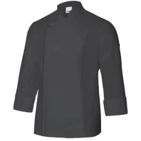 Chaqueta coreana de chef de trabajo con cremallera Velilla 405202TC